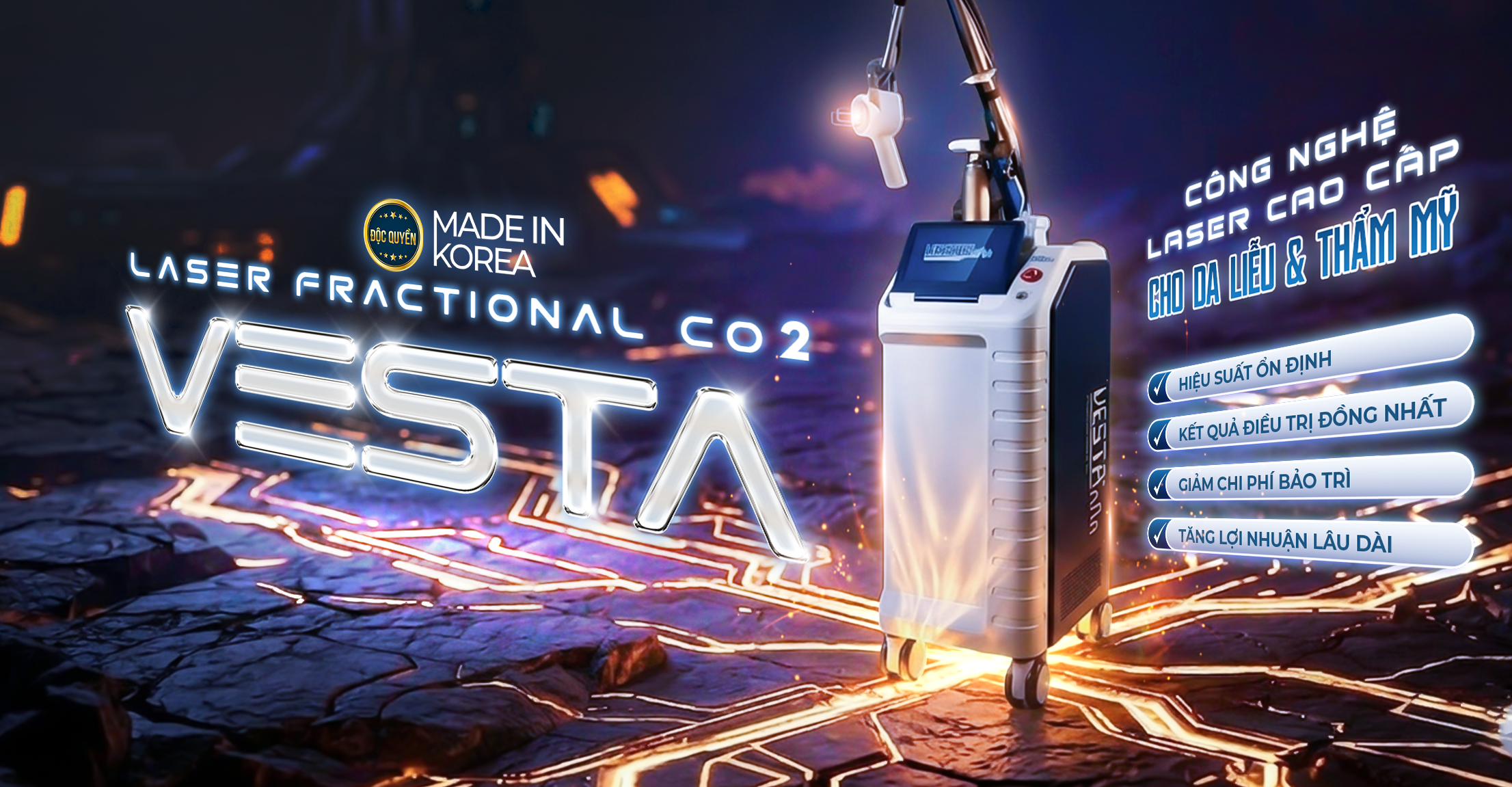 LASER FRACTIONAL CO2 VESTA