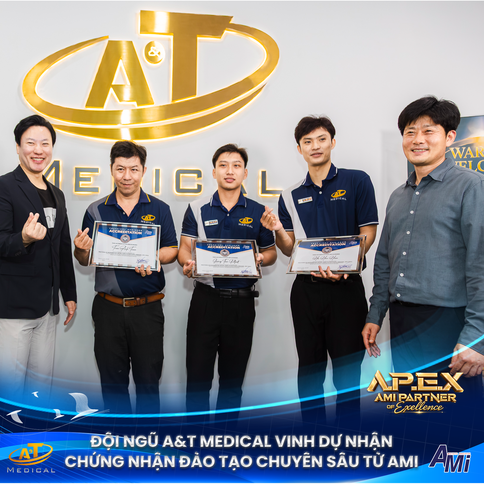 Đội ngũ nhận chứng nhận