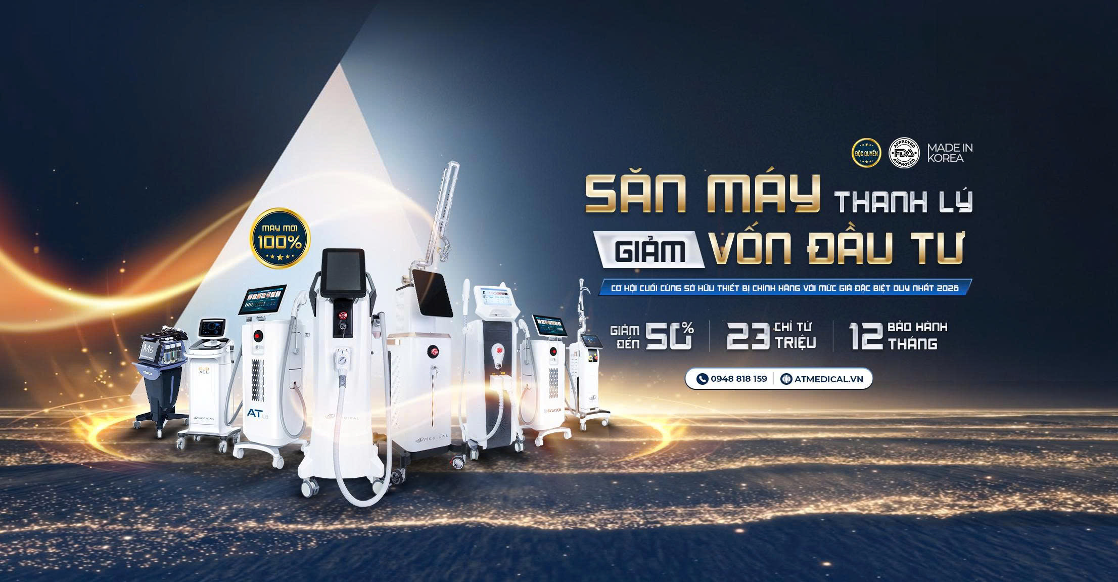 SĂN MÁY THANH LÝ - GIẢM VỐN ĐẦU TƯ